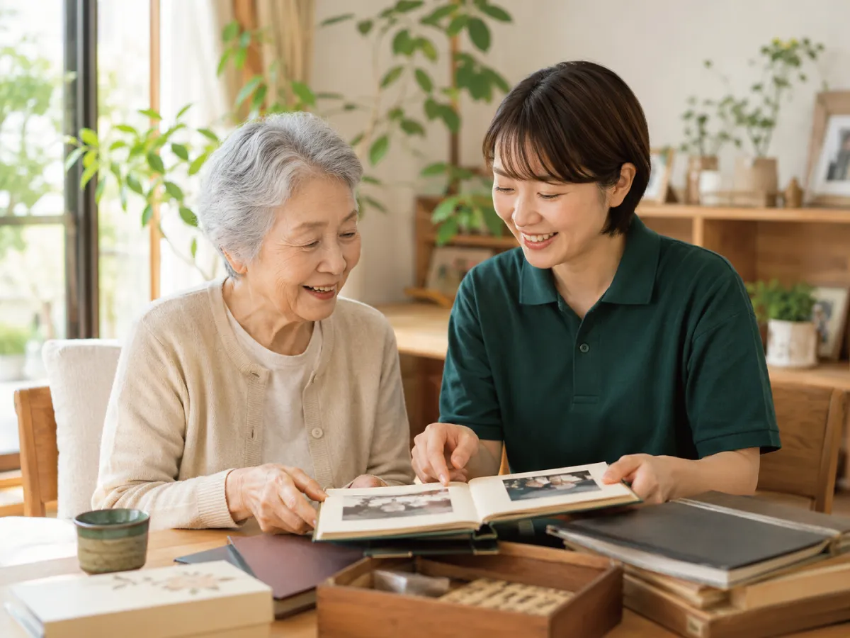 生前整理の様子