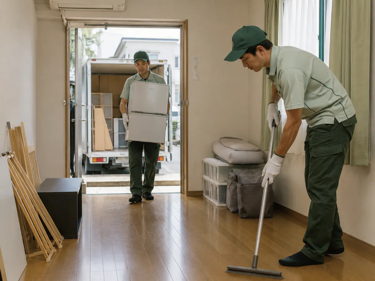 不用品回収の作業事例